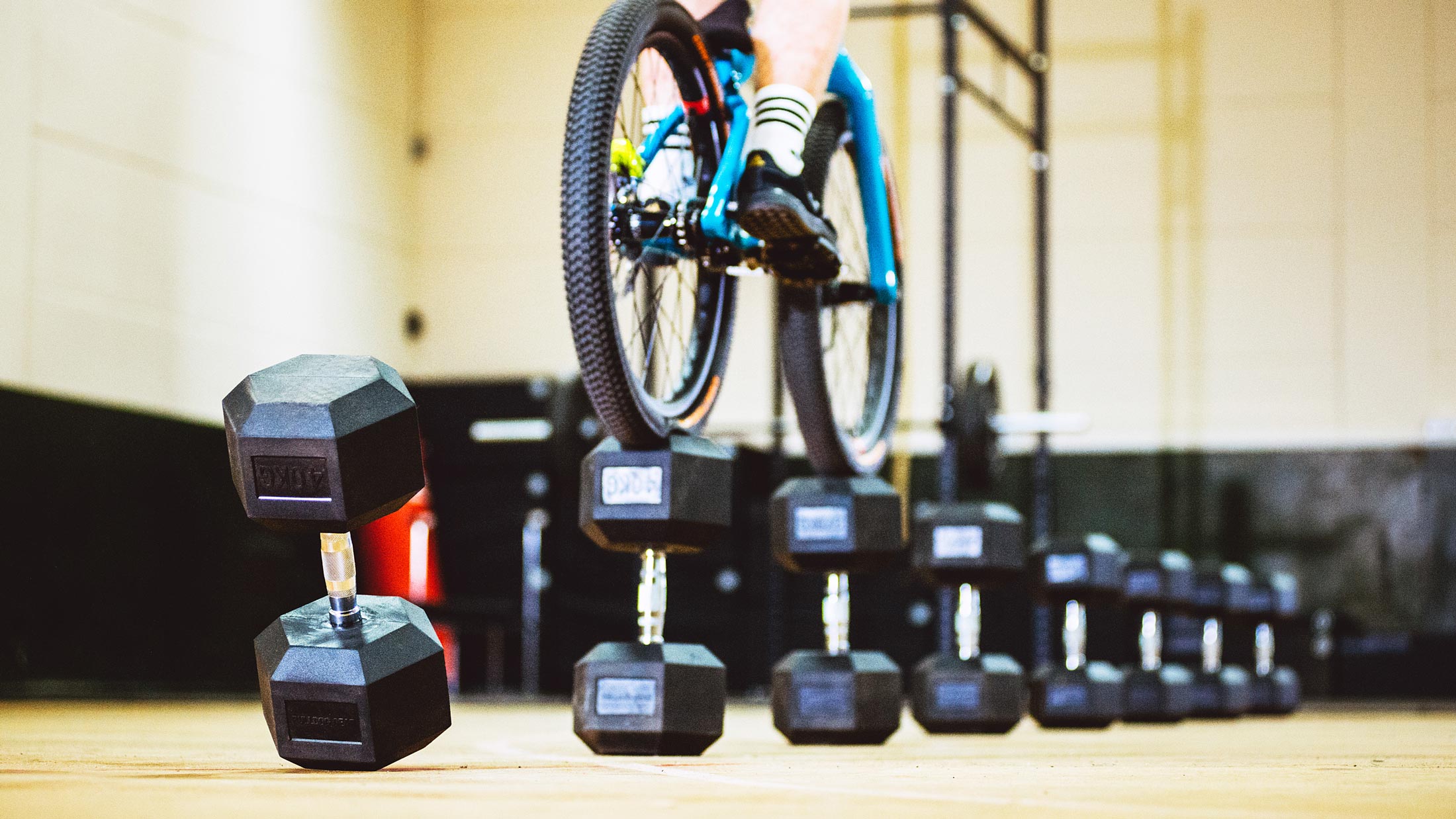 Danny MacAskill goes to the gym