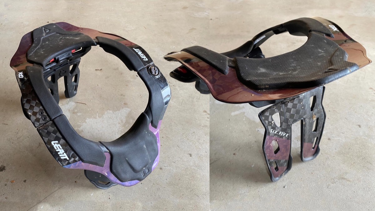 Reviewed: Leatt DBX 6.5 Neck Brace. - Whistlermountainbike.com